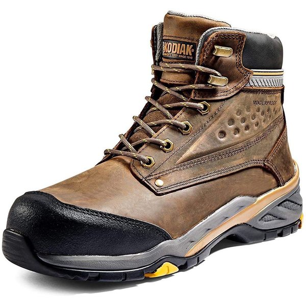 Workwear Outfitters Kodiak Crusade Comp Toe Boots Waterproof Brown Boot Size 11W K4NKAD